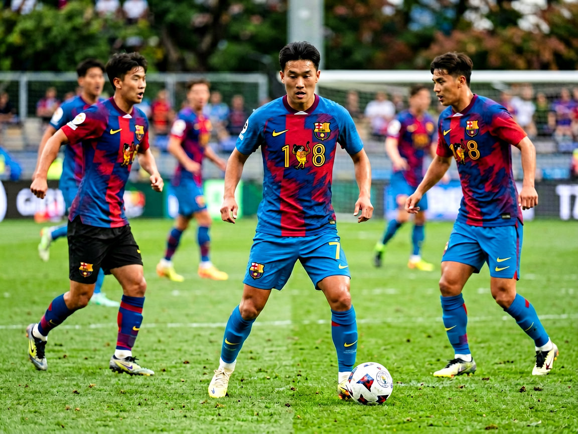 足球运动员训练场训练场景，球员进行专项体能训练